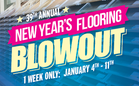 New Year's Flooring Blowout